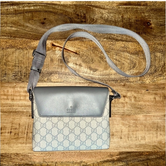 Gucci GG Monogram Messenger Crossbody - Picture 1 of 13
